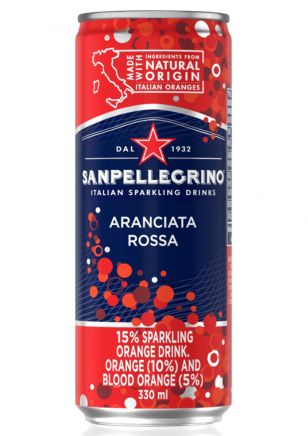San Pellegrino Aranciata Rossa Lata 330 ml