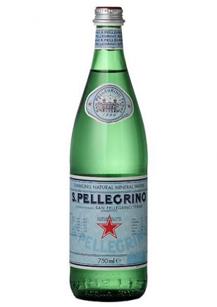 San Pellegrino Agua Mineral Con Gas 750 ml