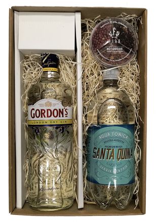 Estuche Gordons Gin Tonic + Botánicos