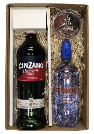 Estuche Cinzano Rosso Combo Vermouth