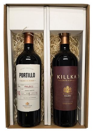 Estuche Portillo Malbec + Killka Malbec