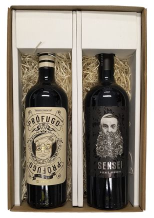 Estuche Prófugo Frutos Rojos Malbec + Sensei Malbec Ahumado