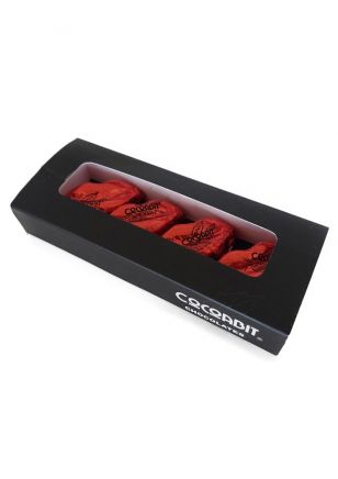 Cocoabit Bombones de Chocolate Rellenos con Dulce de Leche Caja x4