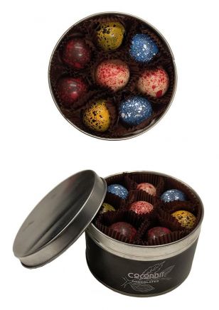 Cocoabit Bombones de Chocolate Surtidos Lata x8