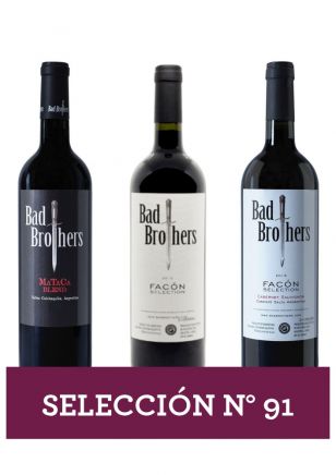 Selección Nro 91 - Bad Brothers 3x750 ml