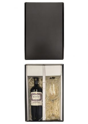 Estuche Rutini Cabernet Malbec + Copa
