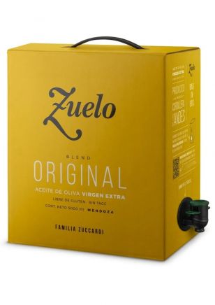 Zuelo Original Aceite de Oliva Extra Virgen Bag in Box 5 Litros