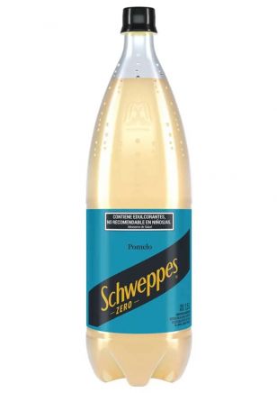 Schweppes Zero Pomelo Gaseosa 1.5  Litros