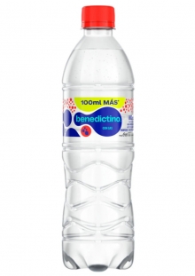 Benedictino Agua Mineral Con Gas 600 ml
