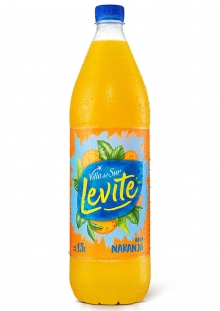 Levite Agua Saborizada Naranja 1.5 Litros