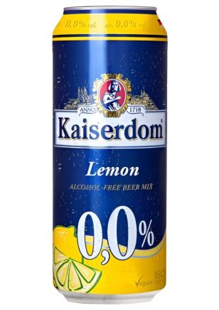 Kaiserdom 0% Lemon Cerveza Lata 500 ml