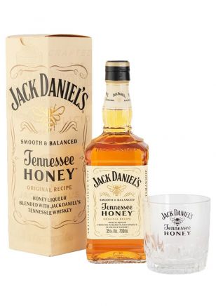 Jack Daniels Honey Licor 700 ml + 1 Vaso