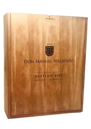 Estuche de Madera Don Manuel Villafañe x3