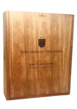 Estuche de Madera Don Manuel Villafañe x3