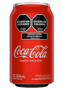 Coca Cola Gaseosa Lata 354 ml