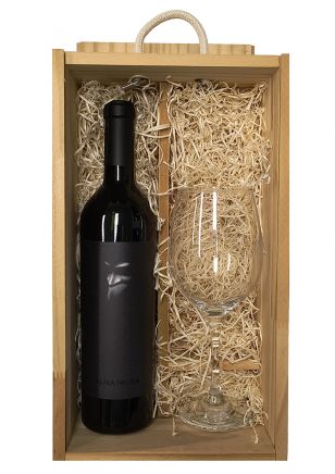 Estuche de Madera Alma Negra Blend + Copa