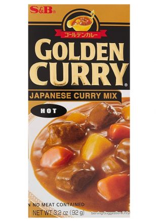 S&B Golden Curry Hot 92 gr