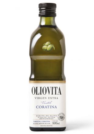 Oliovita Aceite de Oliva Extra Virgen Coratina 500 ml