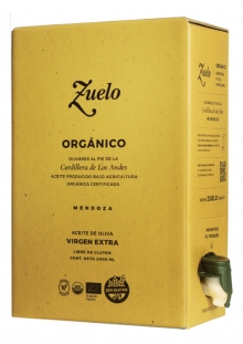 Zuelo Orgánico Aceite de Oliva Extra Virgen Bag in Box 2 Litros