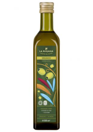 La Riojana Orgánico Aceite de Oliva Extra Virgen 500 ml
