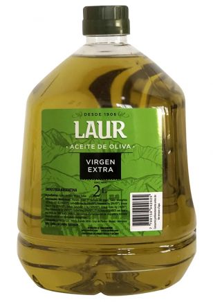 Laur Aceite de Oliva Extra Virgen 2 Litros