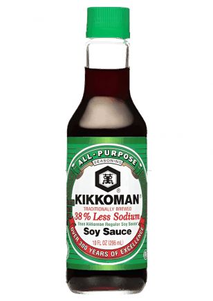 Kikkoman Salsa de Soja Bajo Sodio 296 ml