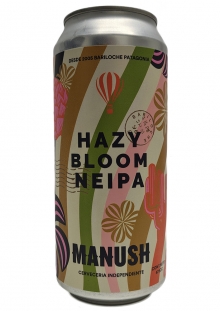 Manush Hazy Bloom NEIPA Cerveza Lata 473 ml