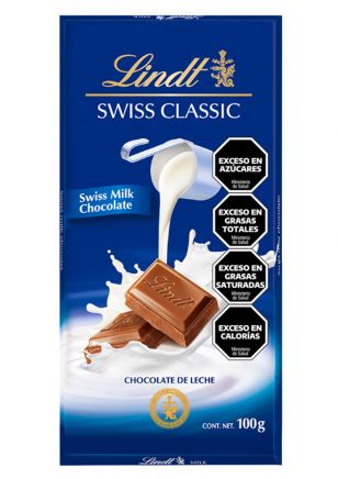 Lindt Swiss Classic Milk Chocolate 100 gr