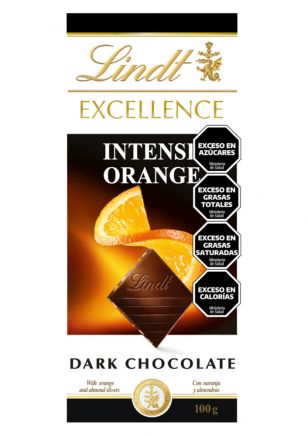 Lindt Excellence Orange Chocolate 100 gr