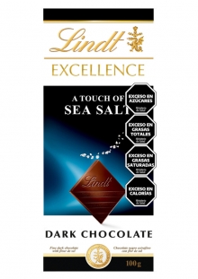 Lindt Excellence Sea Salt Chocolate 100 gr