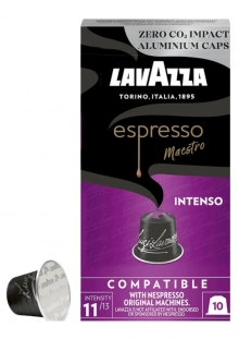 Lavazza Cápsulas de Café Espresso Maestro Intenso x10