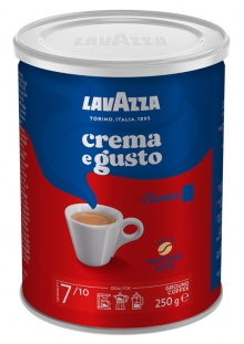 Lavazza Café Molido Crema e Gusto Lata 250 gr