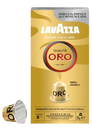 Lavazza Cápsulas de Café Qualita Oro x10