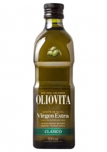 Oliovita Aceite de Oliva Extra Virgen Clásico Pet 500 ml
