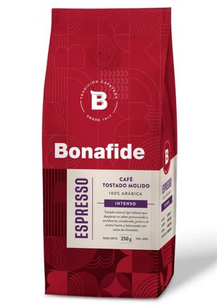 Bonafide Café Molido Espresso 250 gr