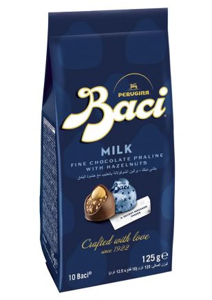 Baci Milk Standing Bag 10 Bombones 125 gr