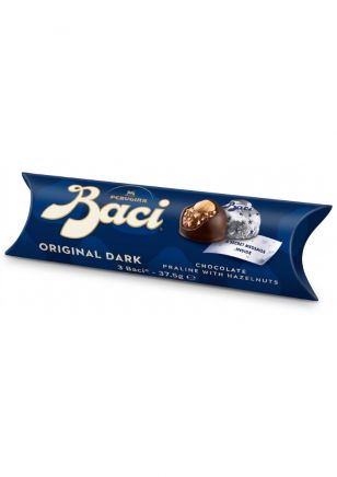 Baci Original Dark Tubo 3 Bombones 37.5 gr