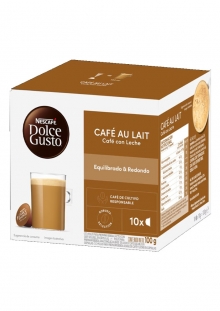 Nescafé Dolce Gusto Cápsulas de Café Au Lait x10 unidades