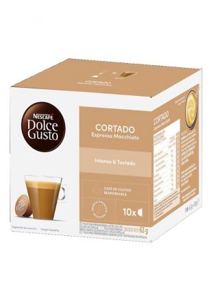 Nescafé Dolce Gusto Cápsulas de Café Cortado x10 unidades