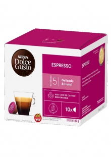 Nescafé Dolce Gusto Cápsulas de Café Espresso x10 unidades