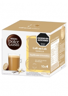 Nescafé Dolce Gusto Cápsulas de Café Au Lait Vainilla x10 unidades