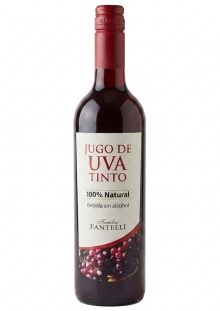 Fantelli Jugo de Uva Tinto 750 ml