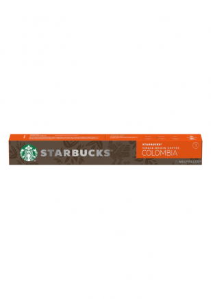 Starbucks Colombia Cápsulas de Café x10 unidades by Nespresso