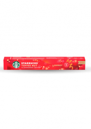 Starbucks Toffee Nut Cápsulas de Café x10 unidades by Nespresso