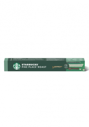 Starbucks Pike Place Roast Cápsulas de Café x10 unidades by Nespresso