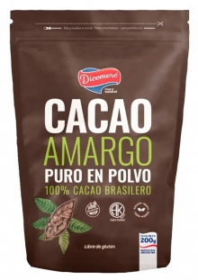 Dicomere Cacao Amargo en Polvo Sin TACC 200 gr