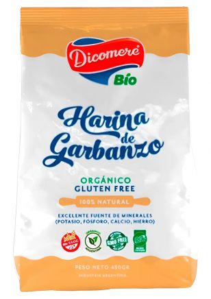 Dicomere Harina de Garbanzo Sin TACC 450 gr