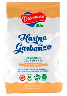 Dicomere Harina de Garbanzo Sin TACC 450 gr