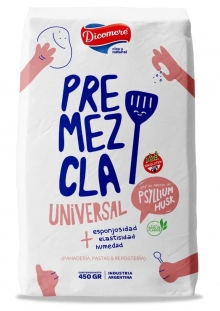 Dicomere Premezcla Universal con Psyllium Sin TACC 450 gr