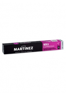 Café Martinez Cápsulas Moka Compatibles Nespresso x10 unidades